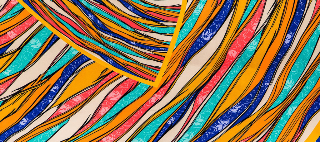 December 6: The Story of Joseph - image of colorful fabric