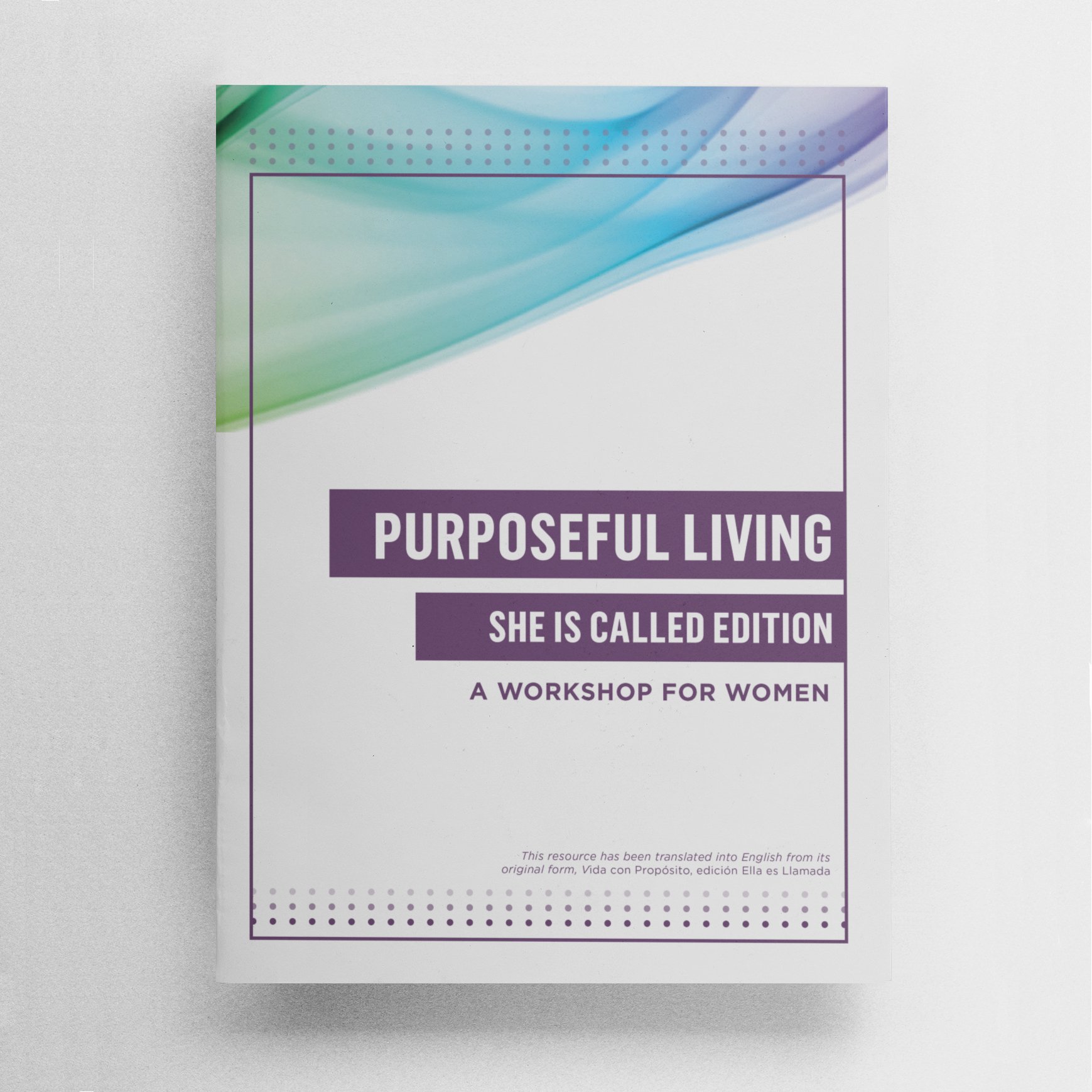Purposeful Living: She Is Called Edition English Cover