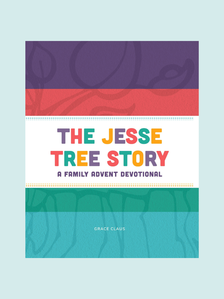 Jesse Tree family Advent devotional book cover